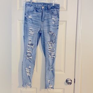 American Eagle Curvy Hi-Rise Jegging Crop pants size 6